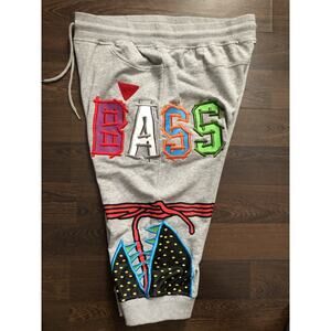 Vintage 1990s Bass 84 Shorts By Ron Bass 90s Hip-hop Men's XL